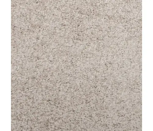 Shaggy Kilimas Pamplona, Smėlio, 100Cm Skersmens