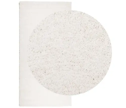 Shaggy Kilimas Pamplona, Kreminis, 100X200cm Aukšti Šereliai