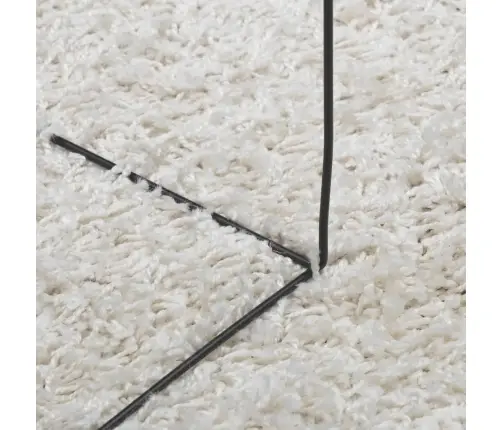 Shaggy Kilimas Pamplona, Kreminis, 160X230cm Aukšti Šereliai