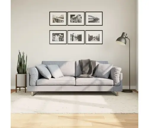 Shaggy Kilimas Pamplona, Kreminis, 160X230cm Aukšti Šereliai