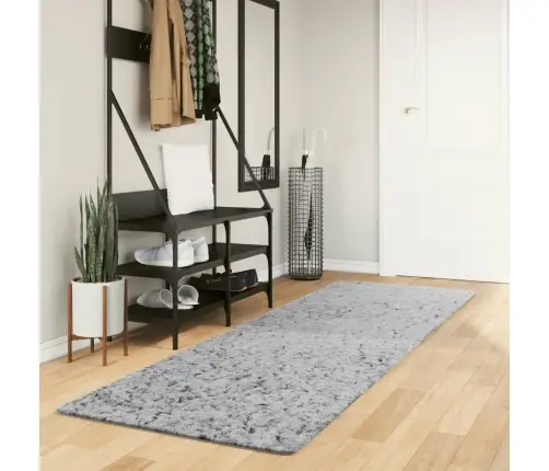 Kõrge Narmaga Shaggy Vaip, Hall, 80 X 250 Cm Kõrge Narmaga Shaggy Vaip, Hall, 80 X 250 Cm
