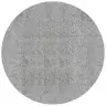 Paklājs Pamplona, Ø 120 Cm, Shaggy, Moderns, Pelēks Vidaxl