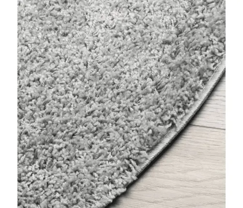 Paklājs Pamplona, Ø 120 Cm, Shaggy, Moderns, Pelēks Vidaxl