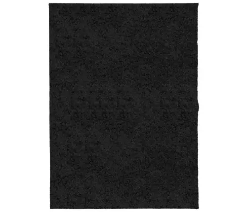 Paklājs Pamplona, 140X200 Cm, Shaggy, Moderns, Melns Vidaxl