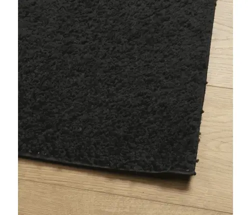 Paklājs Pamplona, 140X200 Cm, Shaggy, Moderns, Melns Vidaxl