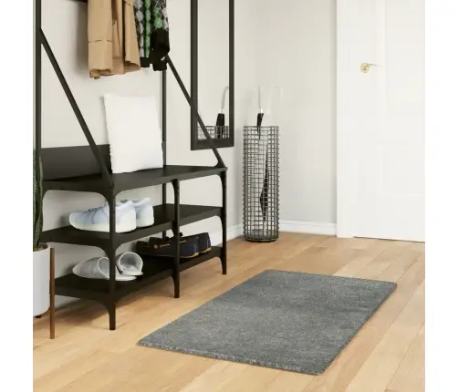 Shaggy Kilimas Pamplona, Žalias, 60X110cm Aukšti Šereliai