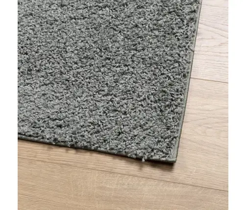 Shaggy Kilimas Pamplona, Žalias, 80X150cm Aukšti Šereliai