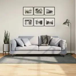 Shaggy Kilimas Pamplona, Žalias, 100X200cm Aukšti Šereliai
