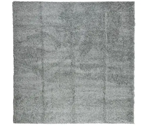 Paklājs Pamplona, 120X120 Cm, Shaggy, Moderns, Zaļš Vidaxl