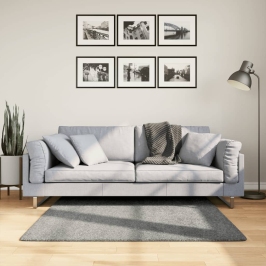 Shaggy Kilimas Pamplona, Žalias, 120X120cm Aukšti Šereliai