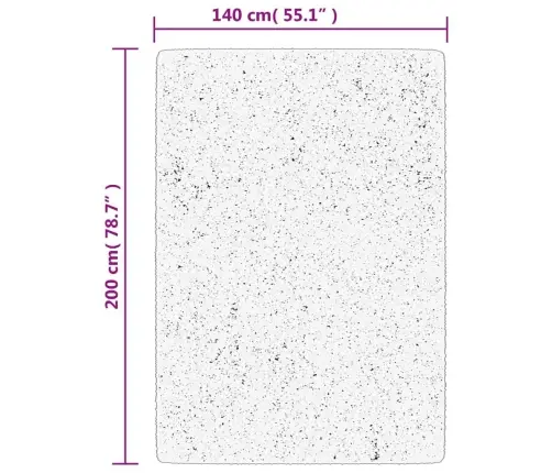 Kõrge Narmaga Shaggy Vaip, Roheline, 140X200 Cm Kõrge Narmaga Shaggy Vaip, Roheline, 140X200 Cm