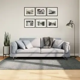 Paklājs Pamplona, 140X200 Cm, Shaggy, Moderns, Zaļš Vidaxl