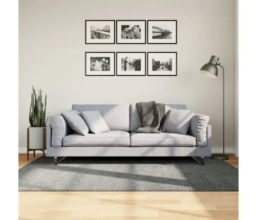 Kõrge Narmaga Shaggy Vaip, Roheline, 140X200 Cm Kõrge Narmaga Shaggy Vaip, Roheline, 140X200 Cm