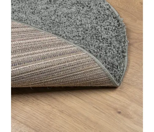 Kõrge Narmaga Shaggy Vaip, Roheline, Ø 200 Cm