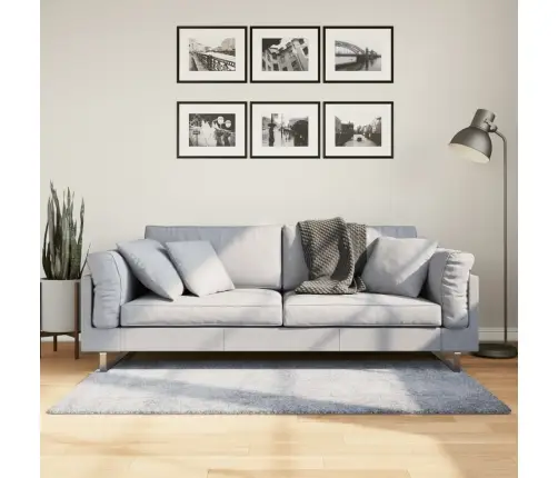 Shaggy Kilimas Pamplona, Mėlynas, 80X150cm Aukšti Šereliai