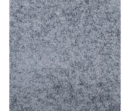 Paklājs Pamplona, 120X120 Cm, Shaggy, Moderns, Zils Vidaxl