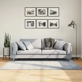 Paklājs Pamplona, 120X170 Cm, Shaggy, Moderns, Zils Vidaxl Paklājs Pamplona, 120X170 Cm, Shaggy, Moderns, Zils Vidaxl