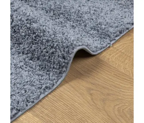 Paklājs Pamplona, 200X200 Cm, Shaggy, Moderns, Zils Vidaxl