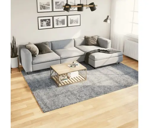 Paklājs Pamplona, 200X280 Cm, Shaggy, Moderns, Zils Vidaxl