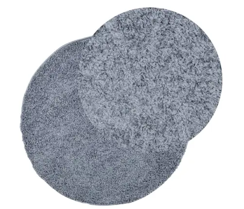 Paklājs Pamplona, Ø 100 Cm, Shaggy, Moderns, Zils Vidaxl