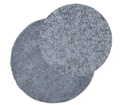 Kõrge Narmaga Shaggy Vaip "Pamplona", Sinine, Ø 280 Cm Kõrge Narmaga Shaggy Vaip "Pamplona", Sinine, Ø 280 Cm
