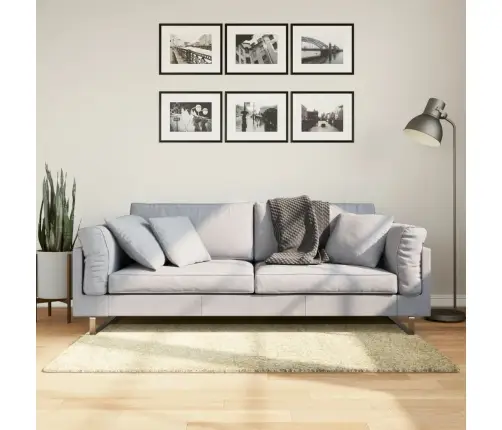 Paklājs Pamplona, 80X150 Cm, Shaggy, Moderns, Zelta Vidaxl