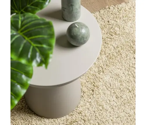 Kõrge Narmaga Shaggy Vaip "Pamplona", Kuldne 160X160 Cm