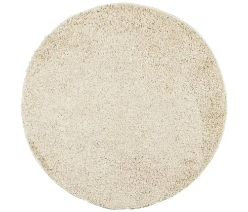 Paklājs Pamplona, Ø 100 Cm, Shaggy, Moderns, Zelta Vidaxl