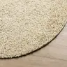 Kõrge Narmaga Shaggy Vaip "Pamplona", Kuldne, Ø 160 Cm