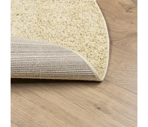 Kõrge Narmaga Shaggy Vaip "Pamplona", Kuldne, Ø 160 Cm