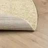 Kõrge Narmaga Shaggy Vaip "Pamplona", Kuldne, Ø 160 Cm