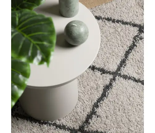 Shaggy Kilimas Pamplona, Smėlio Ir Antracito, 80X150Cm