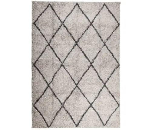 Shaggy Kilimas Pamplona, Smėlio Ir Antracito, 120X170Cm