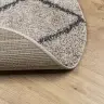 Kõrge Narmaga Vaip "Pamplona", Beež/Antratsiit, Ø 80 Cm Kõrge Narmaga Vaip "Pamplona", Beež/Antratsiit, Ø 80 Cm