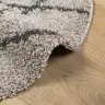 Kõrge Narmaga Vaip "Pamplona", Beež/Antratsiit, Ø 80 Cm Kõrge Narmaga Vaip "Pamplona", Beež/Antratsiit, Ø 80 Cm
