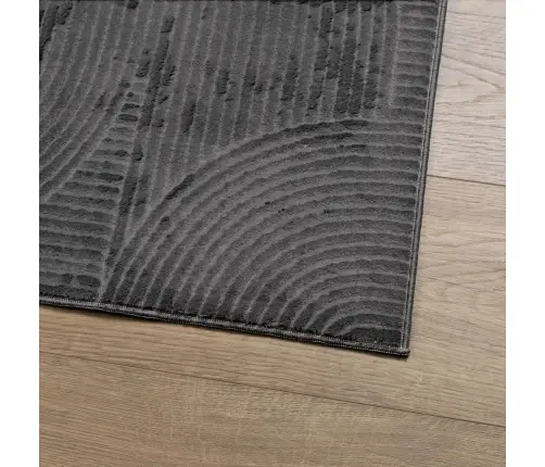 Kilimas Iza, Antracito, 80X150cm Trumpi Šereliai