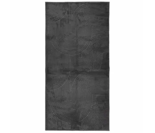 Paklājs Iza, Īsa Spalva, Skandināvu Stils, Pelēks, 100X200 Cm Vidaxl