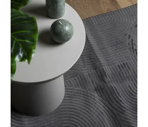 Paklājs Iza, Īsa Spalva, Skandināvu Stils, Pelēks, 100X200 Cm Vidaxl