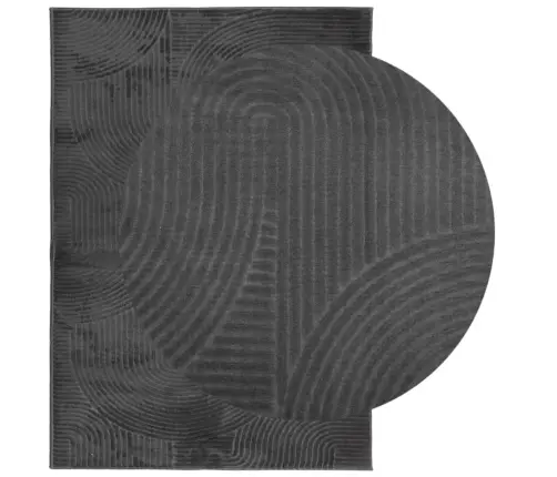 Kilimas Iza, Antracito, 140X200cm Trumpi Šereliai Kilimas Iza, Antracito, 140X200cm Trumpi Šereliai