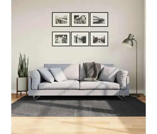 Kilimas Iza, Antracito, 140X200cm Trumpi Šereliai Kilimas Iza, Antracito, 140X200cm Trumpi Šereliai