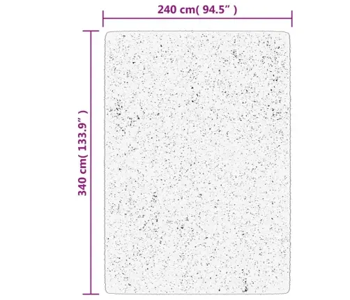 Paklājs Iza, Īsa Spalva, Skandināvu Stils, Pelēks, 240X340 Cm Vidaxl Paklājs Iza, Īsa Spalva, Skandināvu Stils, Pelēks, 240X340 Cm Vidaxl