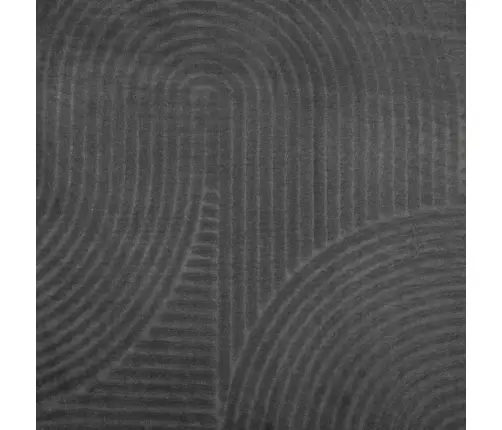 Paklājs Iza, Īsa Spalva, Skandināvu Stils, Pelēks, Ø 80 Cm Vidaxl