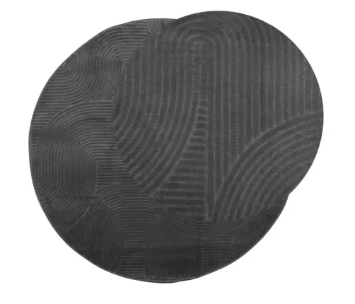 Kilimas Iza, Antracito, 100cm Trumpi Šereliai