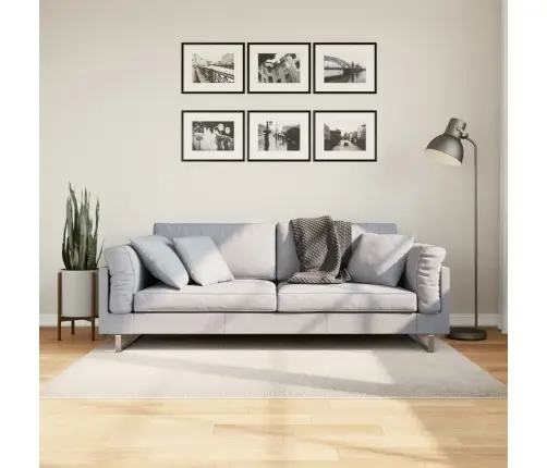 Paklājs Iza, Īsa Spalva, Skandināvu Stils, Bēšs, 120X170 Cm Vidaxl