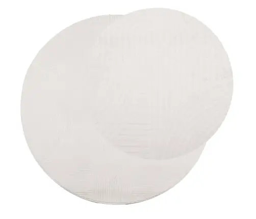 Paklājs Iza, Īsa Spalva, Skandināvu Stils, Bēšs, Ø 80 Cm Vidaxl