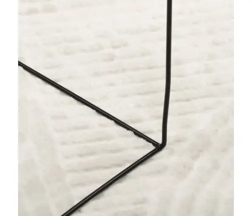 Paklājs Iza, Īsa Spalva, Skandināvu Stils, Bēšs, Ø 80 Cm Vidaxl