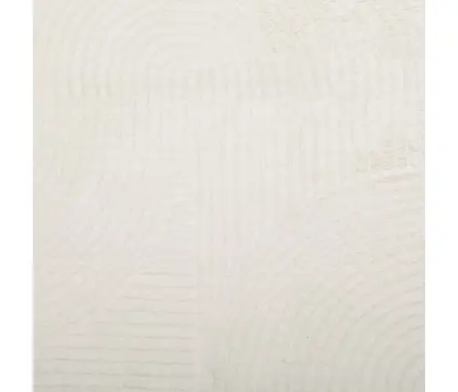 Paklājs Iza, Īsa Spalva, Skandināvu Stils, Bēšs, Ø 100 Cm Vidaxl