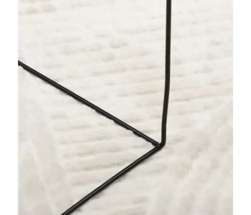 Vaip "Iza", Lühikese Narmaga, Skandinaavialik, Kreemjas