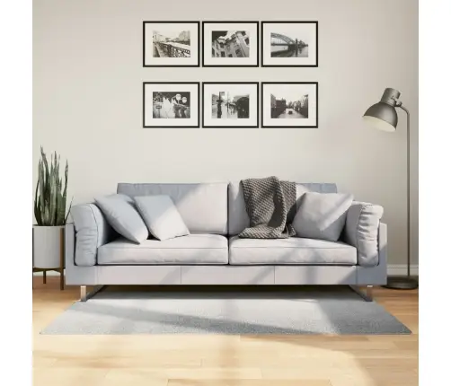 Paklājs Iza, Īsa Spalva, Skandināvu Stils, Pelēks, 80X150 Cm Vidaxl