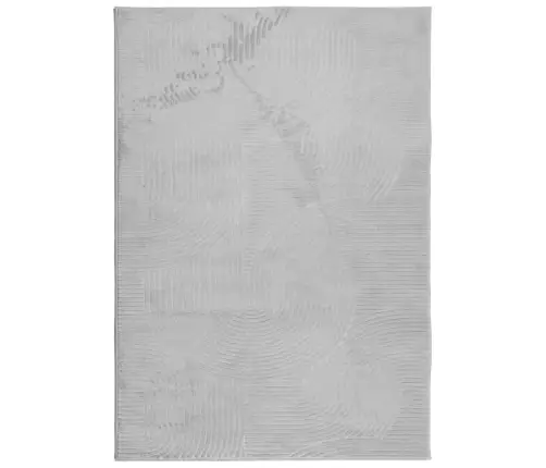 Paklājs Iza, Īsa Spalva, Skandināvu Stils, Pelēks, 120X170 Cm Vidaxl